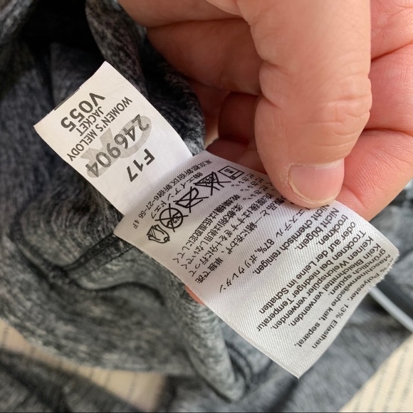 Outdoor Research Melody Marled Grey Zip Up Jacket - Picture 7 of 7